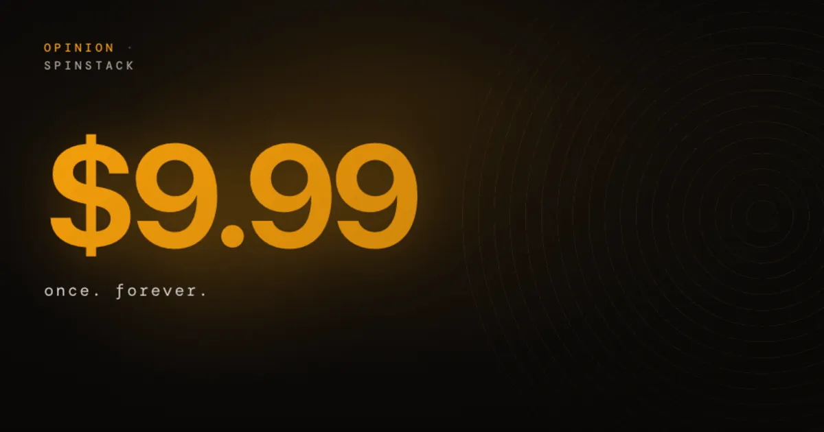 Why a One Time Purchase Vinyl App Wins